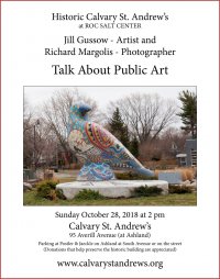 Jill Gussow and Richard Margolis Talk About Public Art poster 2