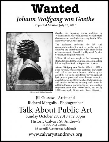 Jill Gussow and Richard Margolis Talk About Public Art poster 1